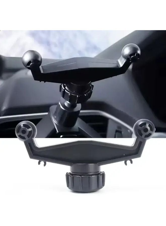 Double Ball Headrest Car Phone Mount Dual Triple Mounting Arm ABS Material - Image 4